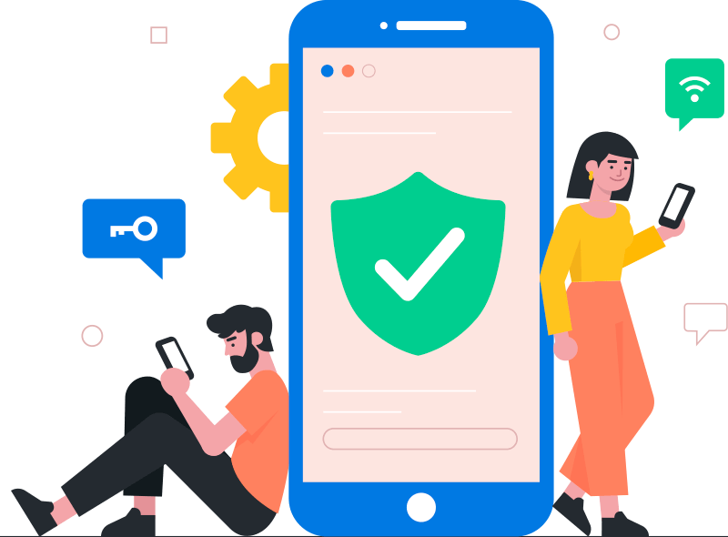 Contact illustration